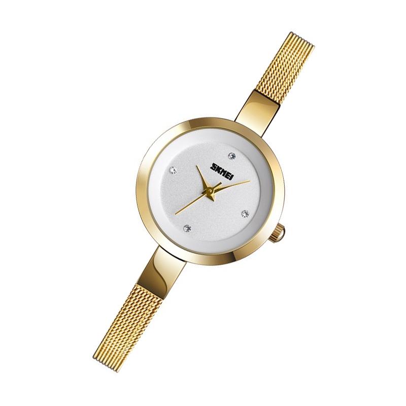 Lightweight Steel Band Women Quartz Watch - Business Casual - Silver