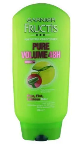 Garnier Fructis 250mL Fotifying Conditioner Pure Volume 48H for Fine, Flat, Lifeless Hair Femina Worldwide