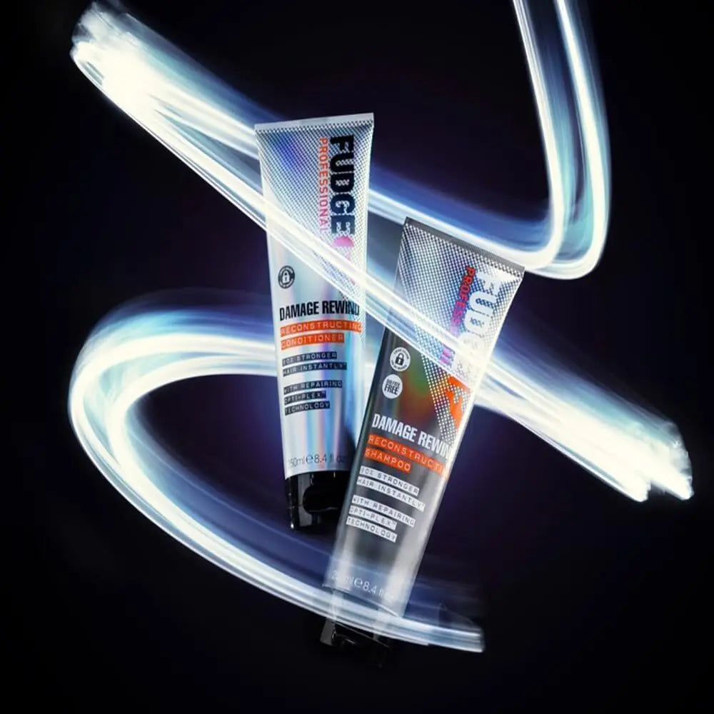 Fudge Professional Damage Rewind, Hair Repairing Shampoo, 90 Percent Stronger hair instantly 250 ml Femina Worldwide
