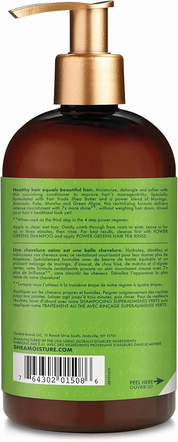 Shea Moisture Moringa & Avocado Power Greens Conditioner 384ml Femina Worldwide