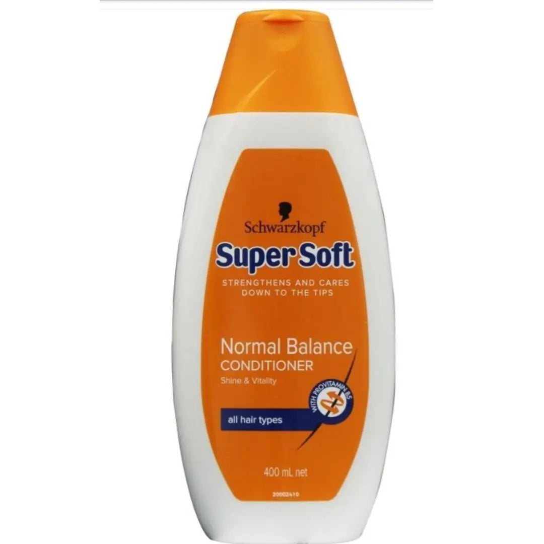Schwarzkopf 400Ml Super Soft Conditioner Normal Balance Femina Worldwide