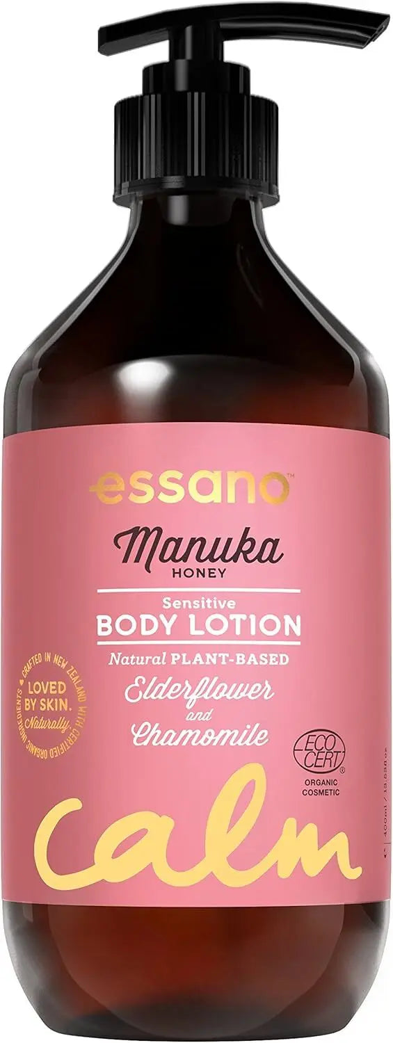 3x Essano 400ml Manuka Honey Sensitive Body Lotion Moisturiser Femina Worldwide