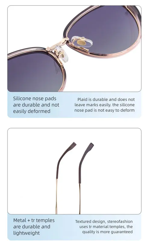 Pink Frame Chic Cat Eye Polarized Sunglasses for Women - Lightweight UV Protection Fashion Eyewear Femina Worldwide