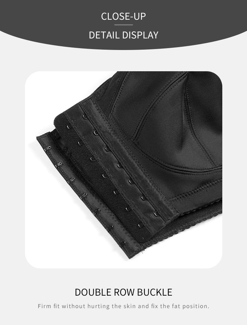 2 Pcs Size XL Women's Wireless Large-Cup Lace Bra with Front Clasp - Comfortable, Breathable, Black