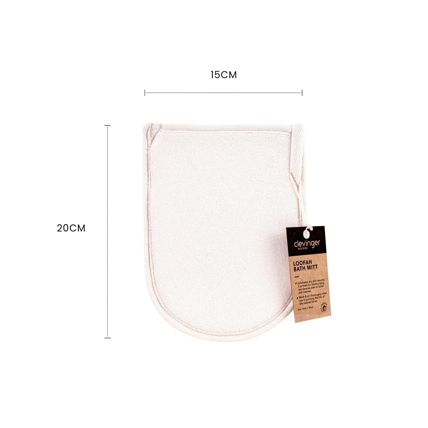Clevinger Eco Loofah Bath Mitt Femina Worldwide