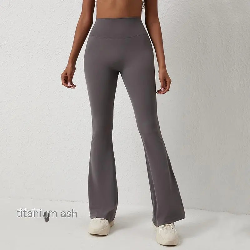 Bell-bottom TrousersWomen's Yoga High Waist Pants Leggings Wide Leg Fitness Pants My Store