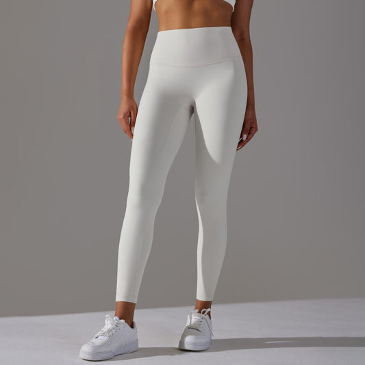 Double-sided Sanding Nude Feel Breathable Cropped Pants Hip Lifting Peach Sports Fitness Yoga Pants