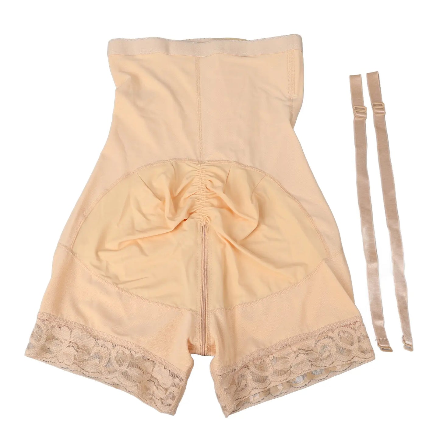 High Waisted Body Shapewear Breathable Tummy Control Thigh Slim One Piece Hip Lifting Trainer Apricot Shorts My Store