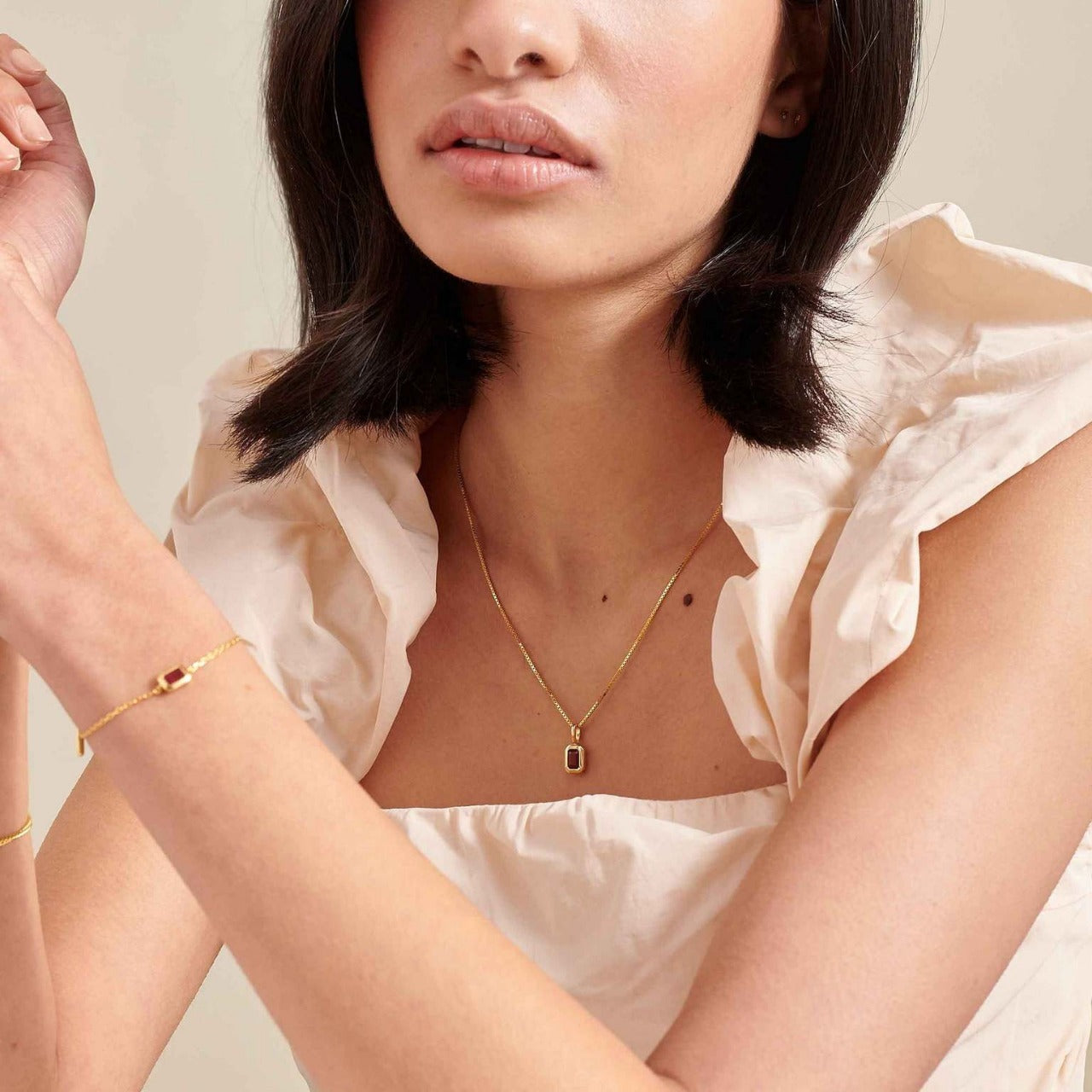 Titanium Steel Color 12 Birthstone Pendant Diy Accessories For Women