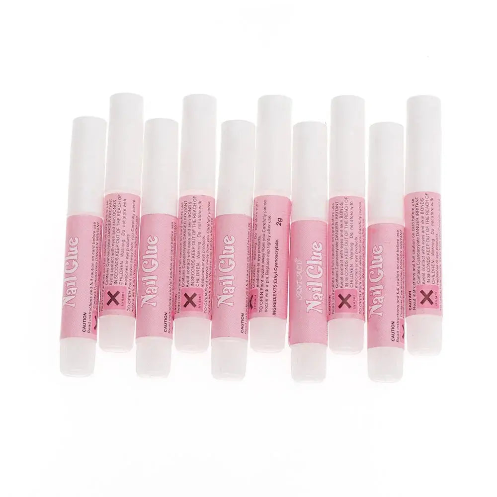 10pc Mini Beauty Nail Glue Set for Nail Art and Rhinestones My Store