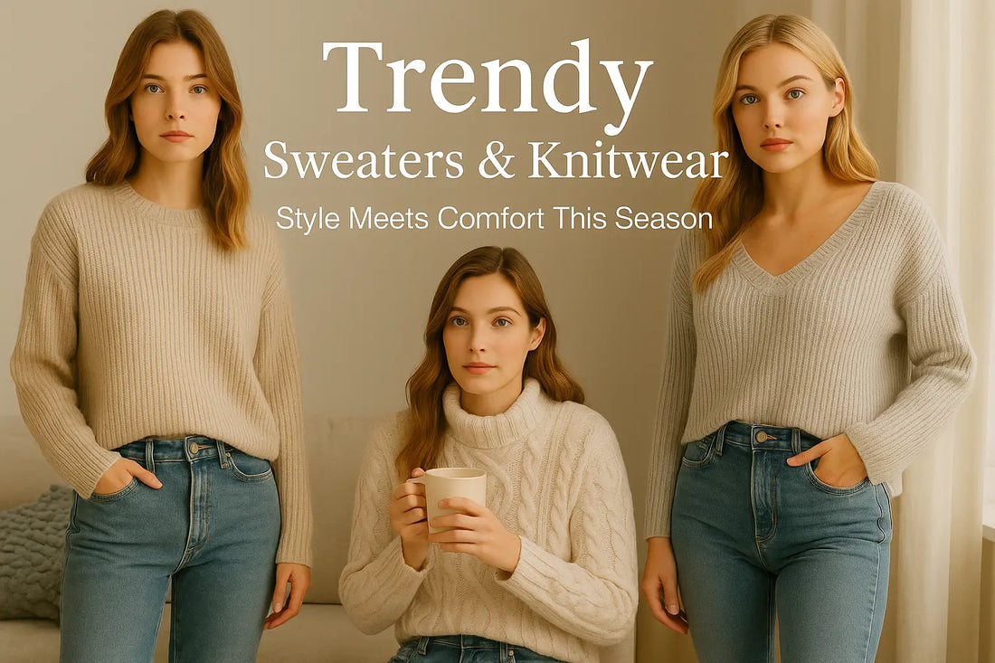 Cozy Up in Style: Must-Have Trendsi Sweaters &amp; Knitwear for the Season