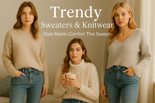 Cozy Up in Style: Must-Have Trendsi Sweaters &amp; Knitwear for the Season