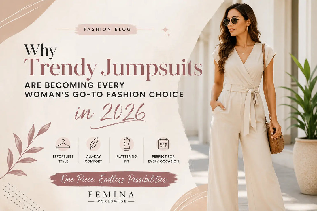 Why Trendy Jumpsuits Are Becoming Every Woman’s Go-To Fashion Choice in 2026
