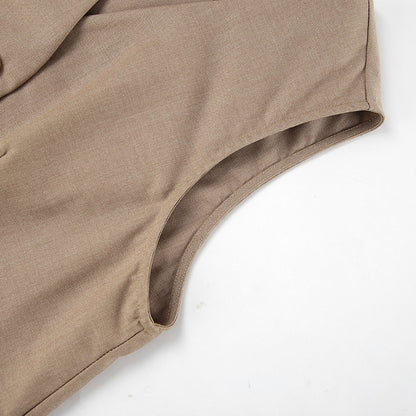 Summer New Vest Suit Pants Suit
