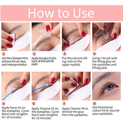 دروبشيبينغ ICONSIGN Lash Lift Kit Lifiting Eyelash