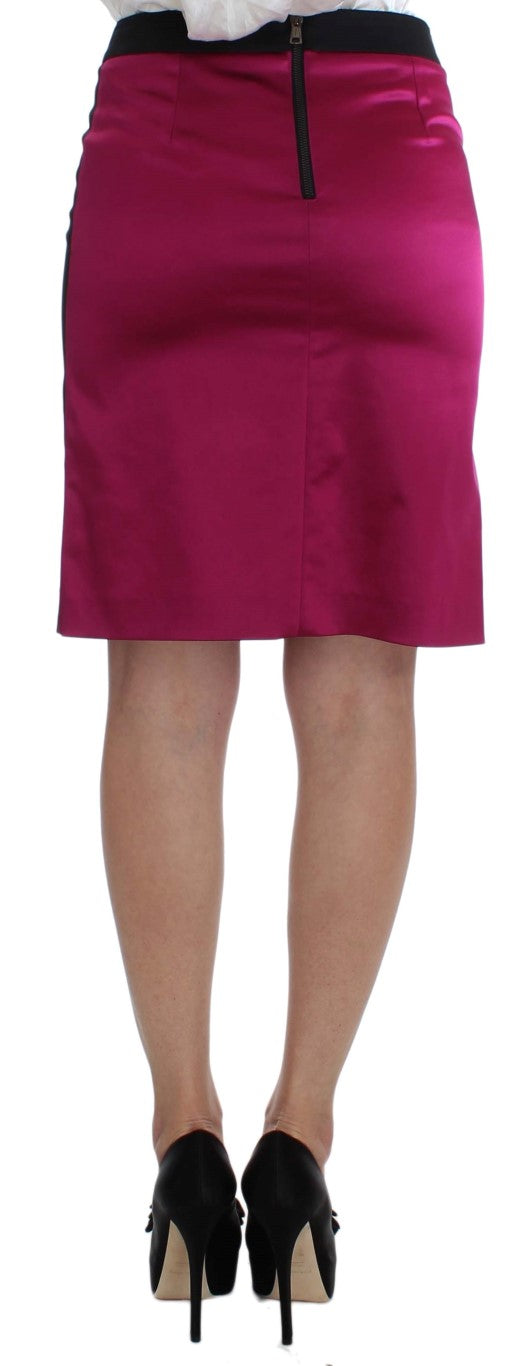 Exte Black Pink Two Piece Suit Skirt & Blazer