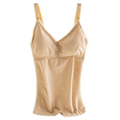 Postpartum Front Vest Front Buckle Camisoles For Breastfeeding
