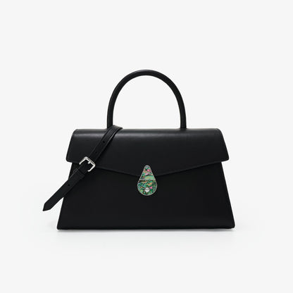 Women'S Large Capacity Niche Leather Portable Shoulder Messenger Bag