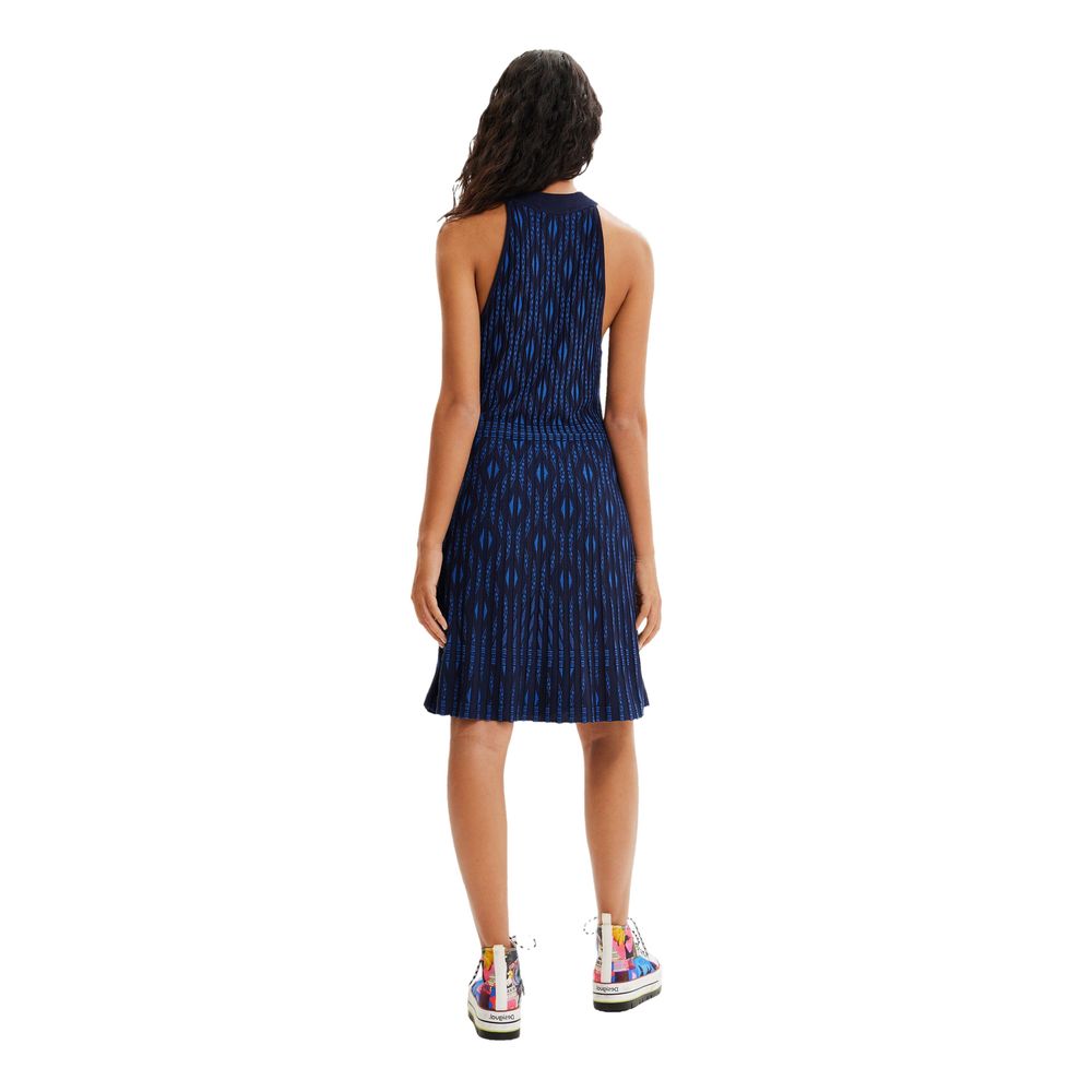 Desigual Blue Viscose Short