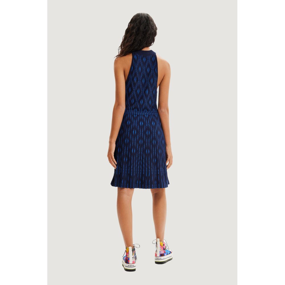 Desigual Blue Viscose Short
