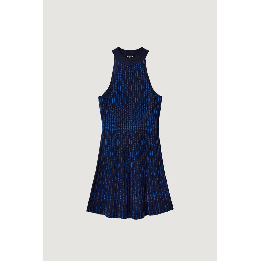 Desigual Blue Viscose Short