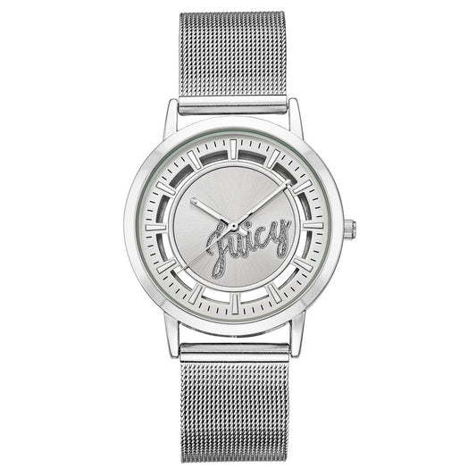 Juicy Couture Silver Stainless Steel Stainless Steel Watch