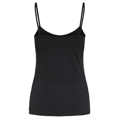 Only Black Cotton Tank Top