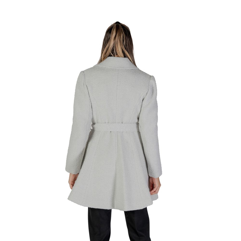 Guess Gray Polyester Coat