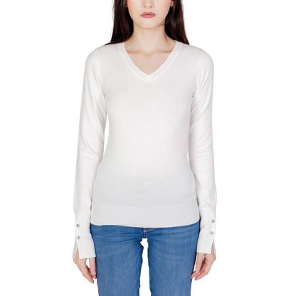 Guess White Cotton Sportswear