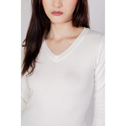 Guess White Cotton Sportswear