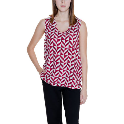 Street One Red Viscose Tank Top