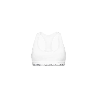 Calvin Klein Underwear White Cotton Bra