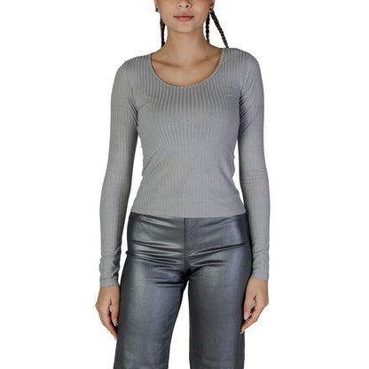 Vero Moda Silver Recycled Polyester Long Sleeve