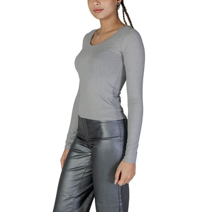 Vero Moda Silver Recycled Polyester Long Sleeve