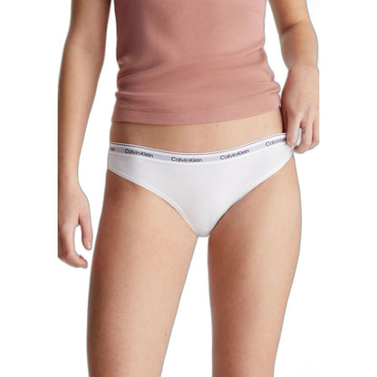Calvin Klein Underwear White Cotton Panty