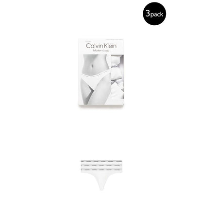 Calvin Klein Underwear White Cotton Panty