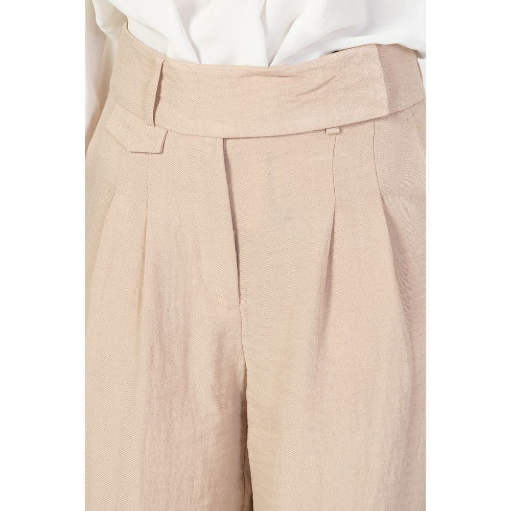 Vero Moda Pink Viscose Pant