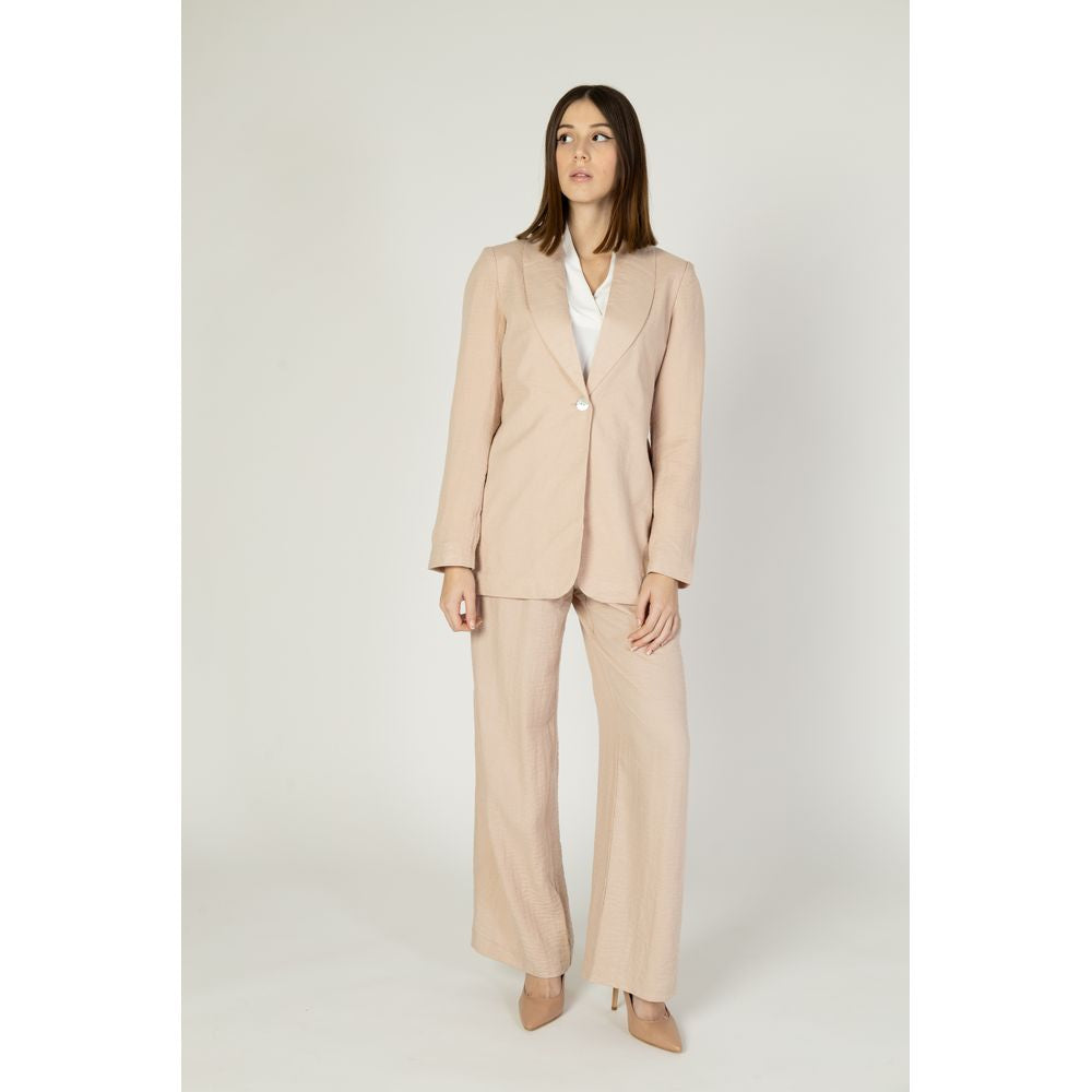 Vero Moda Pink Viscose Pant