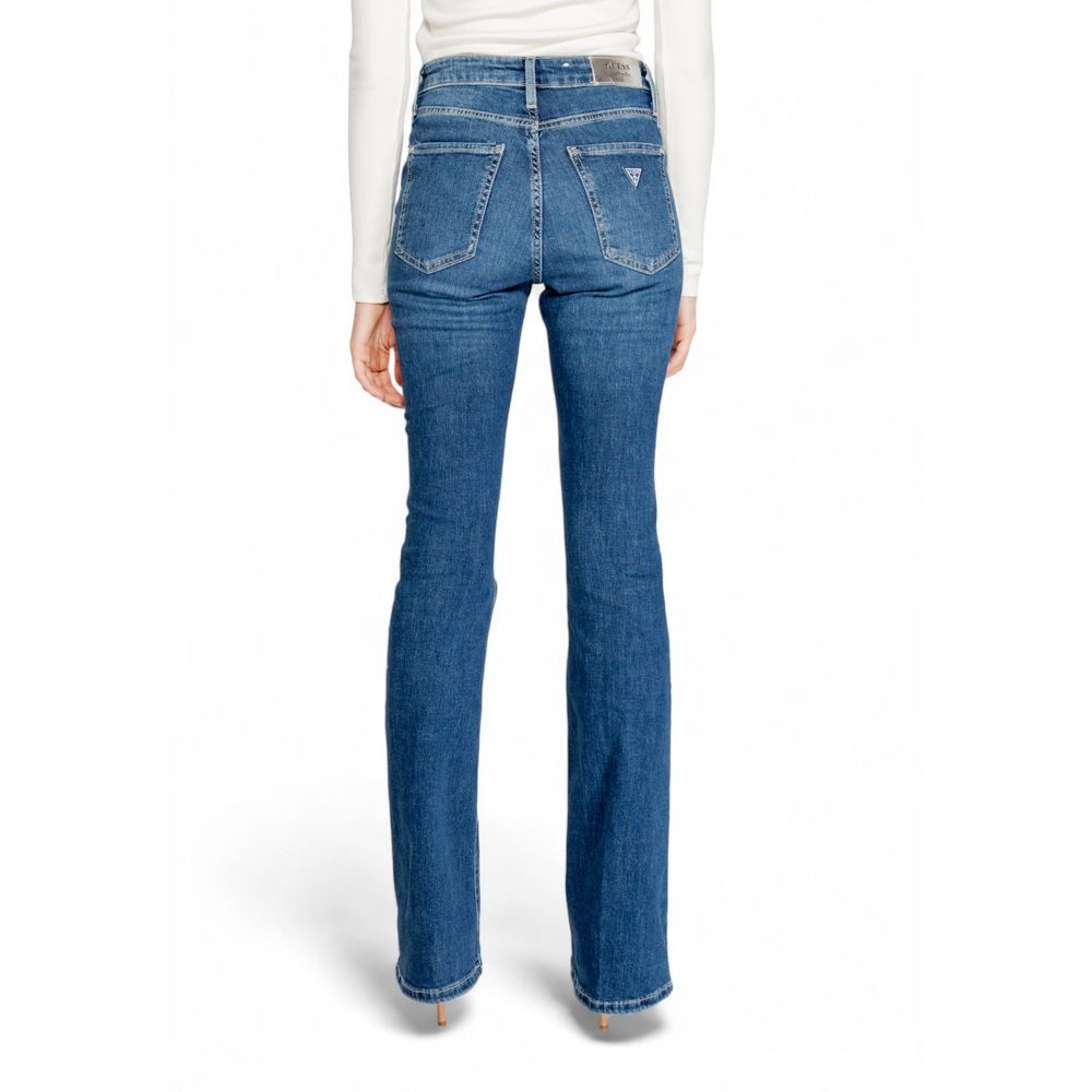 Guess Blue Cotton Bootcut Jean
