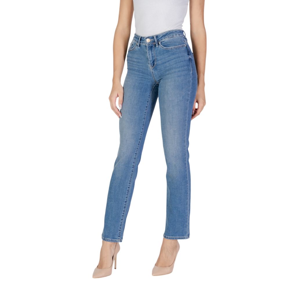 Vero Moda Light Blue Cotton Mom Jean