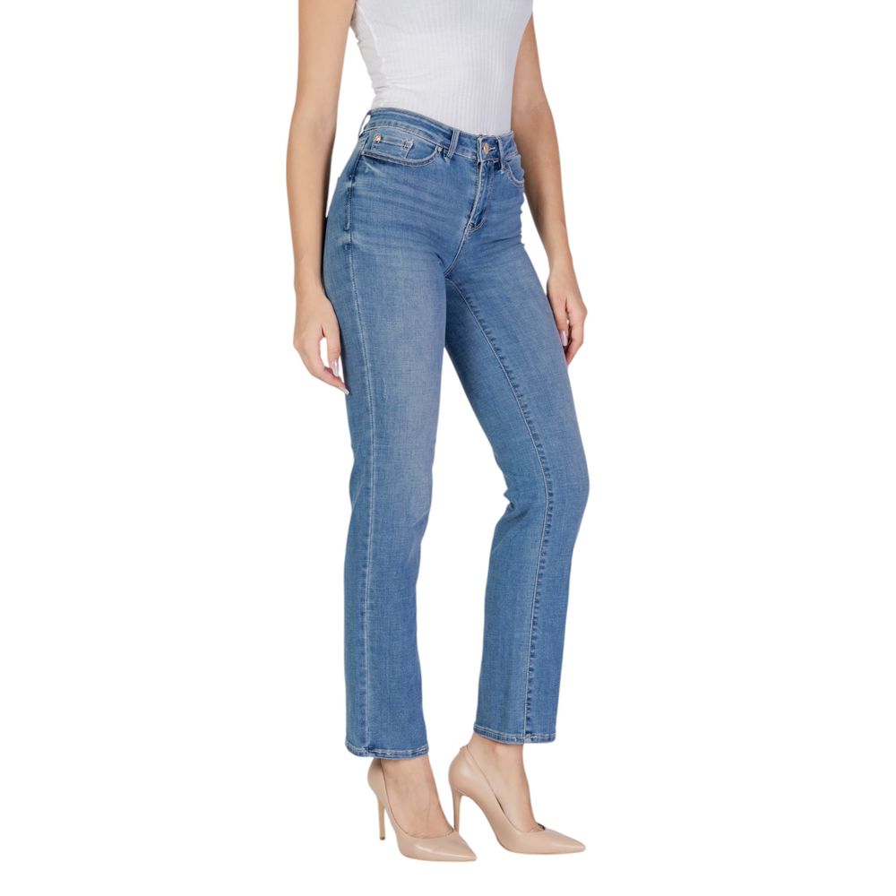 Vero Moda Light Blue Cotton Mom Jean