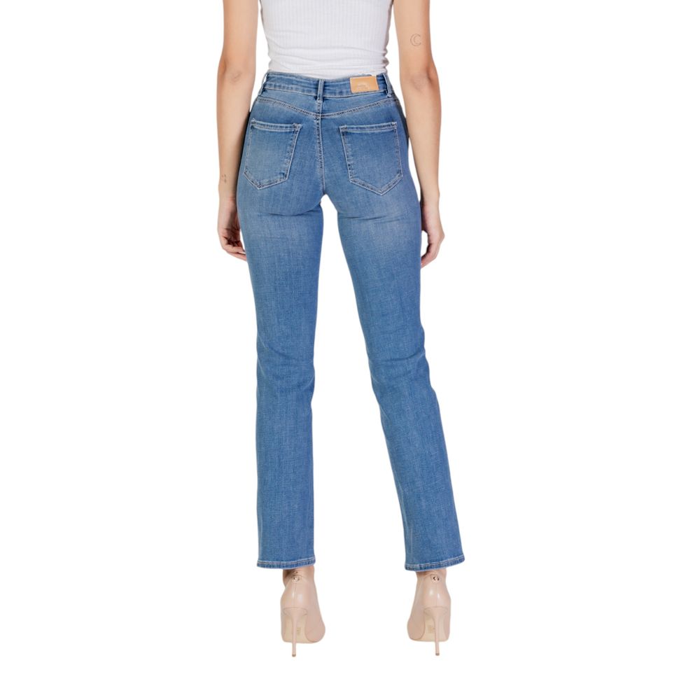 Vero Moda Light Blue Cotton Mom Jean