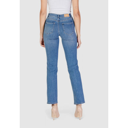 Vero Moda Light Blue Cotton Mom Jean