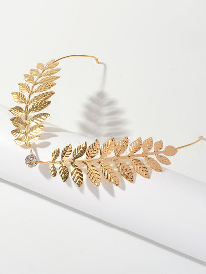 Chic Leaf Hair Band Stylish Everyday Wear Headband Comfortable Trendy