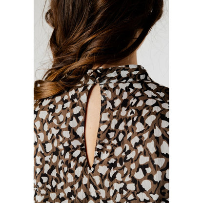 Vila Clothes Black Recycled Polyester Blouse