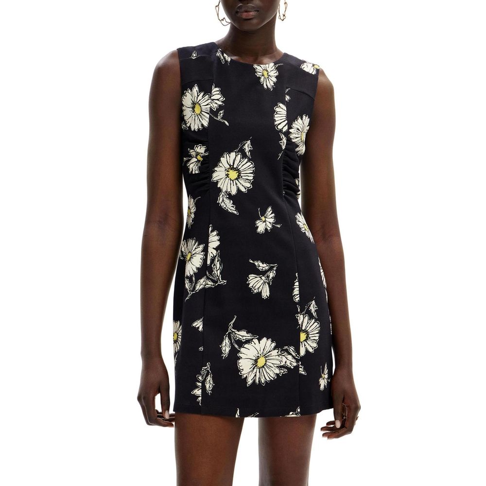 Desigual Black Viscose Short