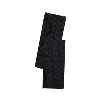 Calvin Klein Black Marabou Scarf