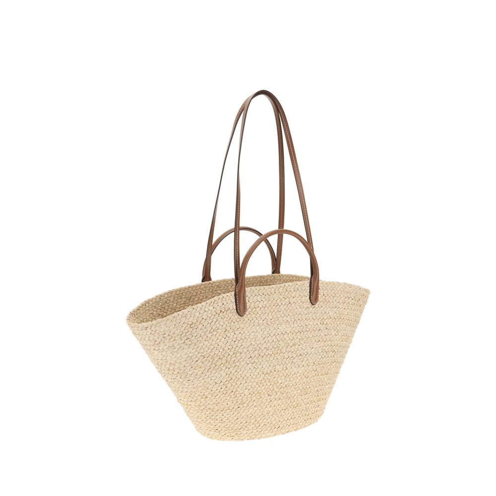 Prada Raffia Tote Bag