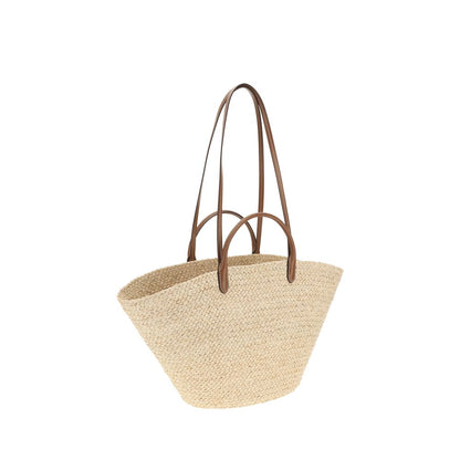 Prada Raffia Tote Bag