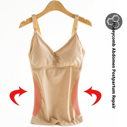 Postpartum Front Vest Front Buckle Camisoles For Breastfeeding